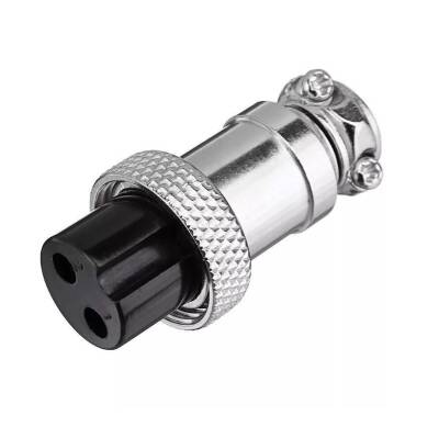 Mike Konnektör 2 Pin 16mm Dişi