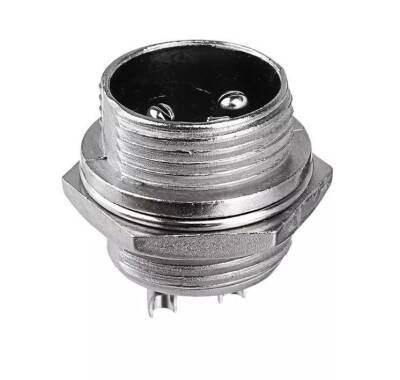 Mike Konnektör 2 Pin 16mm Erkek
