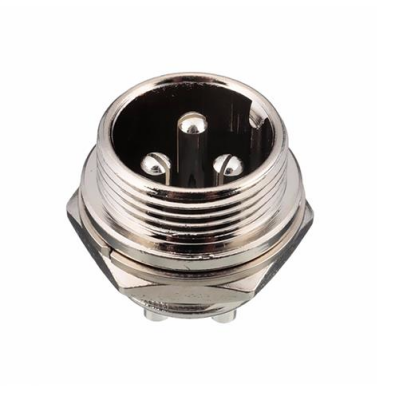 Mike Konnektör 3 Pin 16mm Erkek