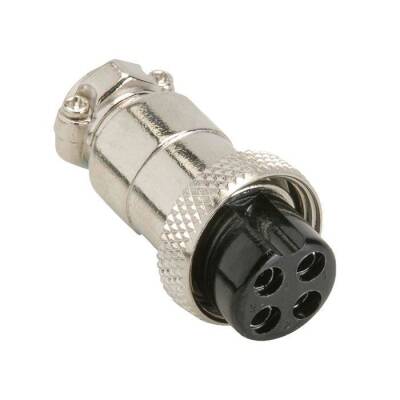 Mike Konnektör 4 Pin 16mm Dişi