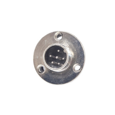 Mike Konnektör 6 Pin 16mm Flanşlı Erkek